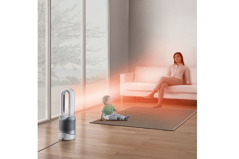 Dyson Pure Hot+Cool Purifying Fan Heater - White/Silver | Harvey