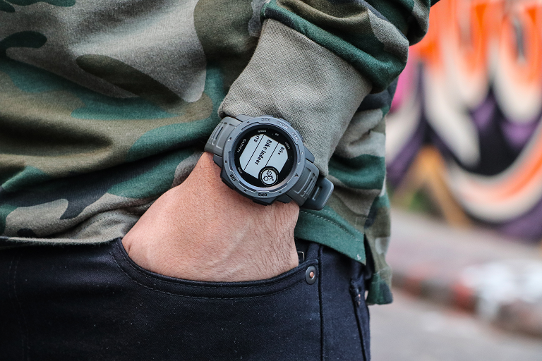Garmin Instinct GPS Smart Watch - Graphite | Harvey Norman