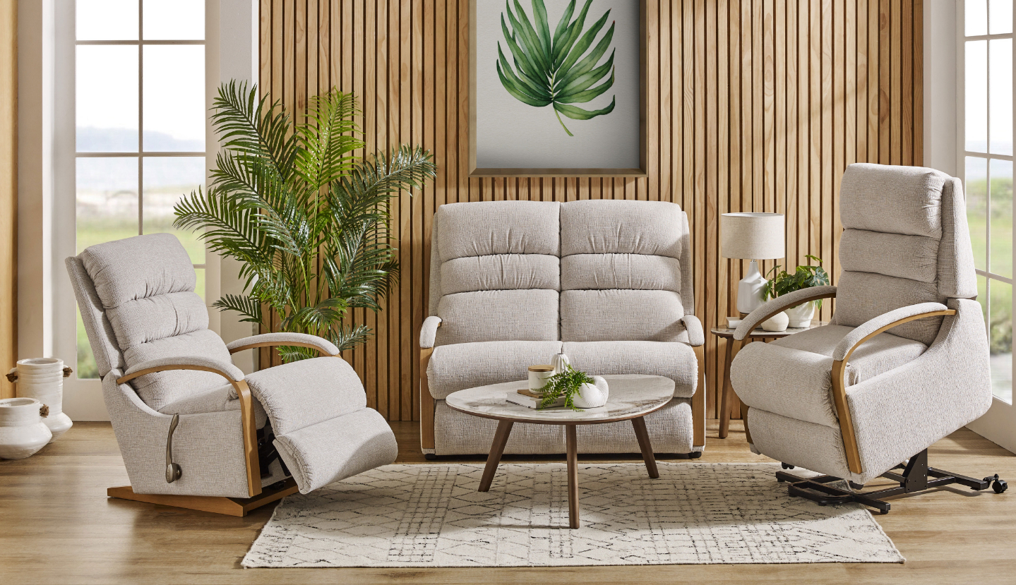 Charleston Fabric Lift Chair Harvey Norman