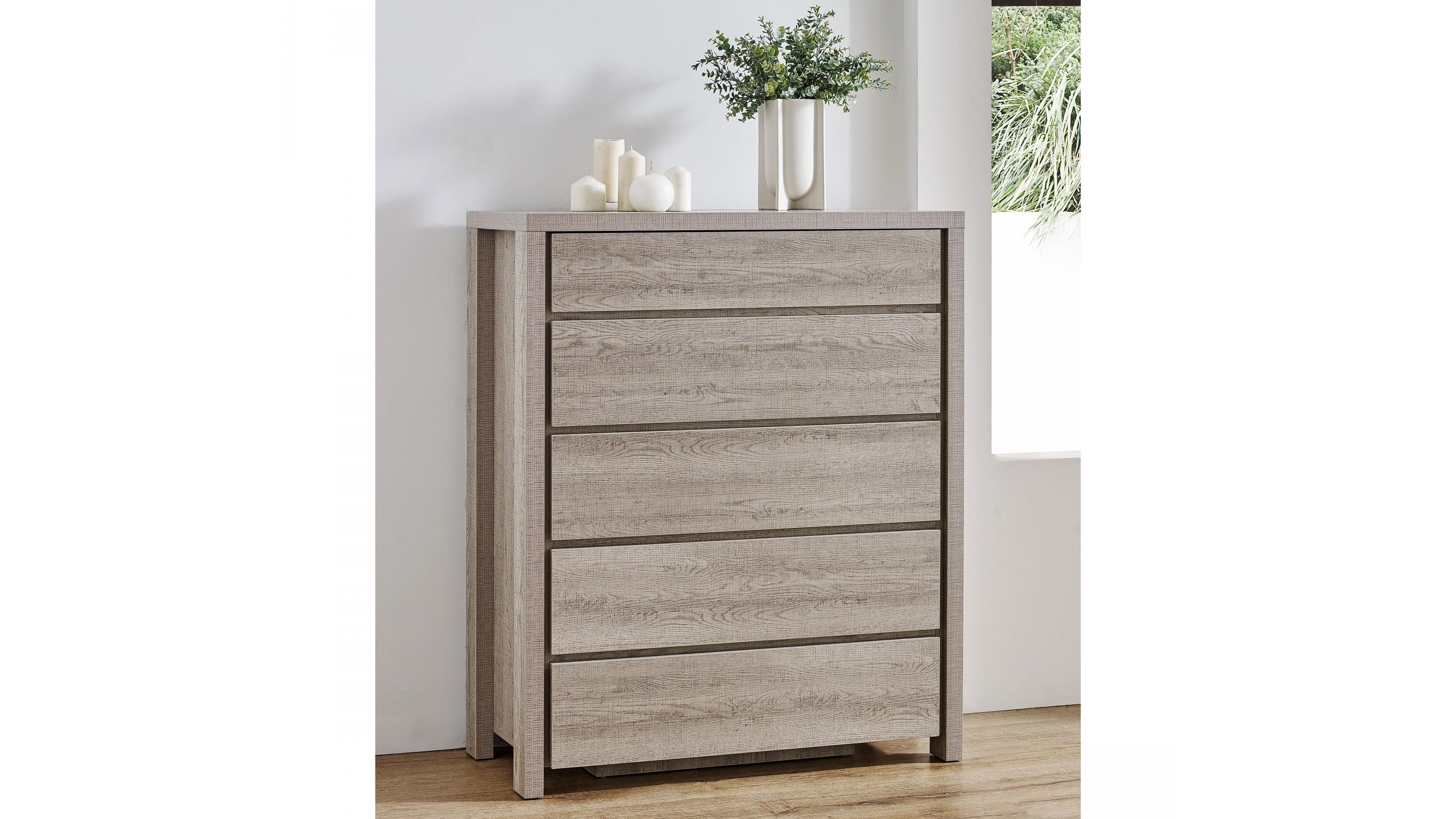 Wentworth 5 Drawer Tallboy Harvey Norman
