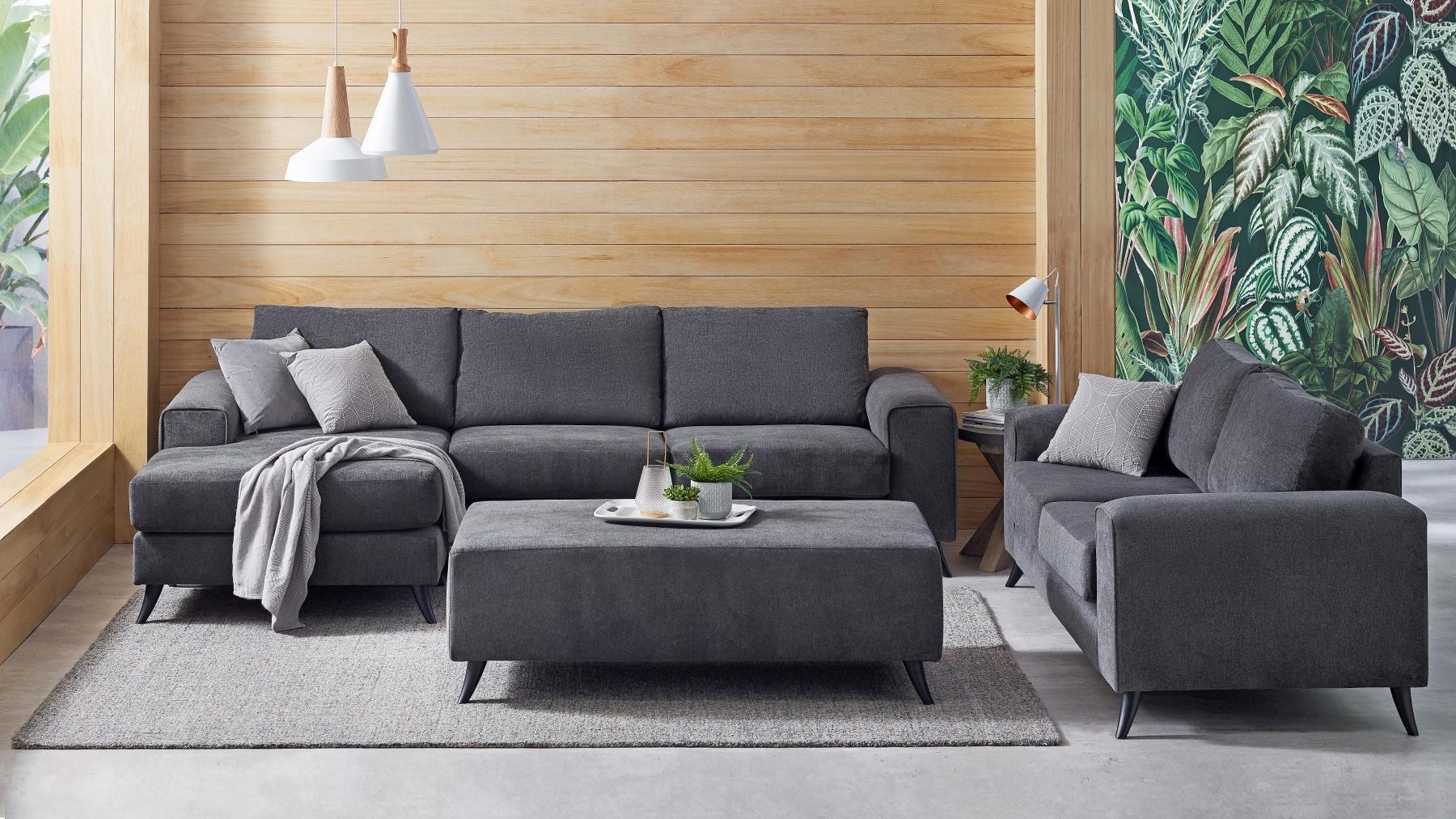 Harvey norman grey online couch