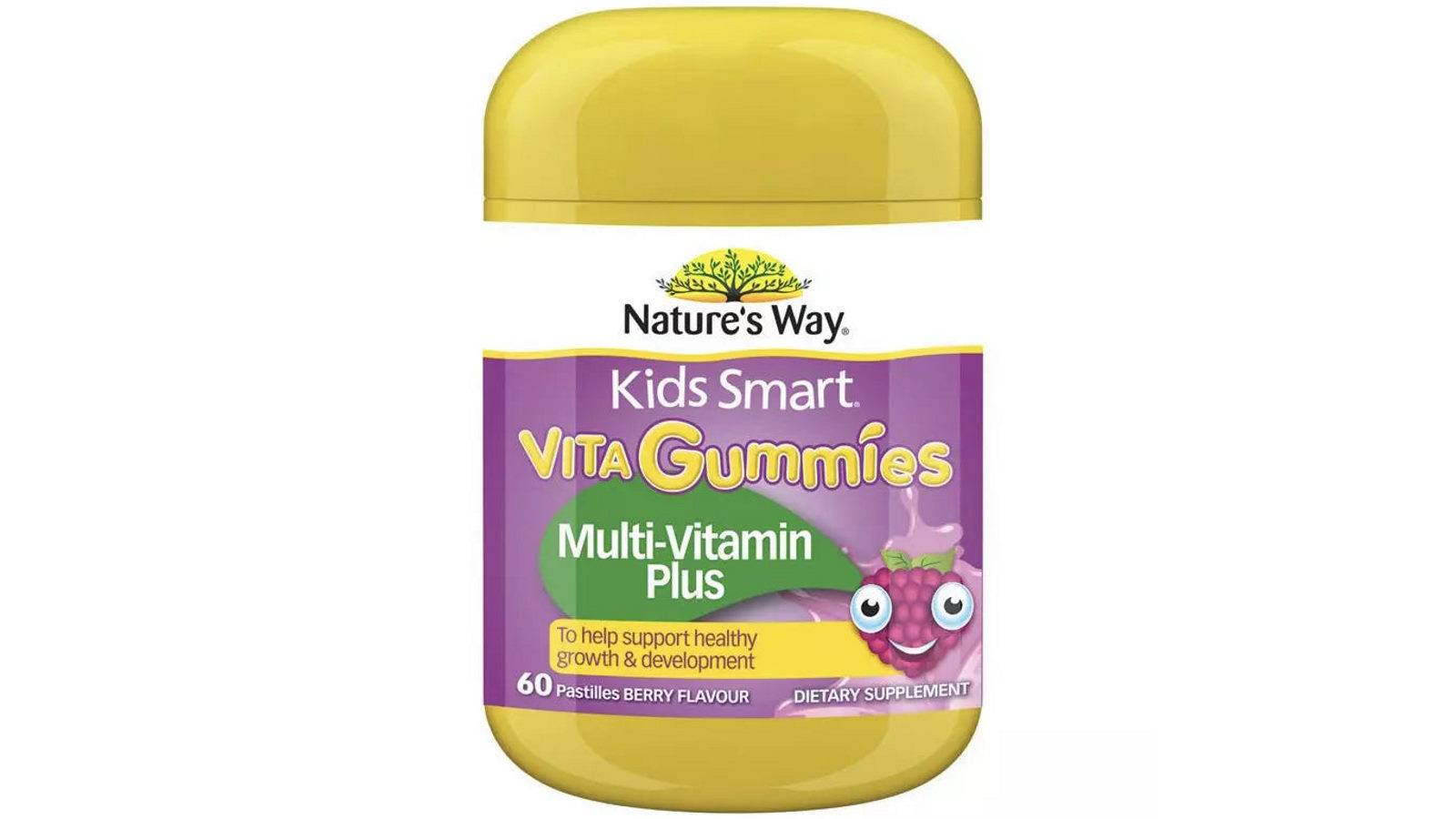 Nature's Way 60 Gummies Kids Smart Vita Gummies Multi Vitamin and Vegies