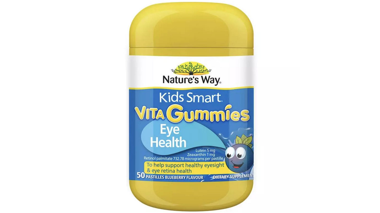 Natures Way Kids 50 Pastilles Smart Vita Gummies Eye Health