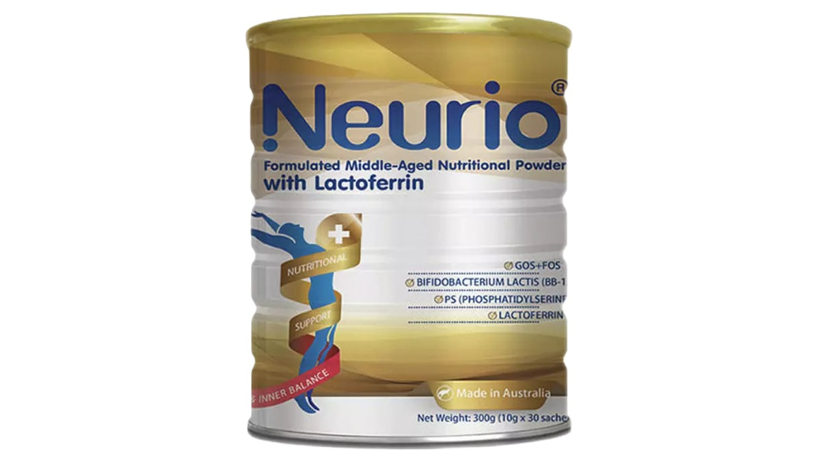 Neurio Set of 10 Middle-Aged and Elderly Lactoferrin Nutrition Powder Sachet - 30g