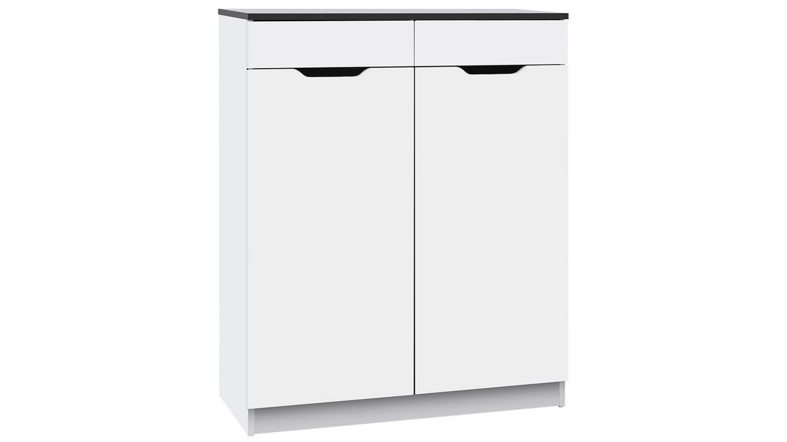 Artiss High Gloss Shoe Rack Storage Cabinet Cupboard - White