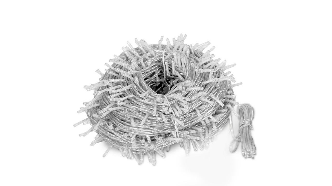 Jingle Jollys White 960 XMAS Lights - 32metre