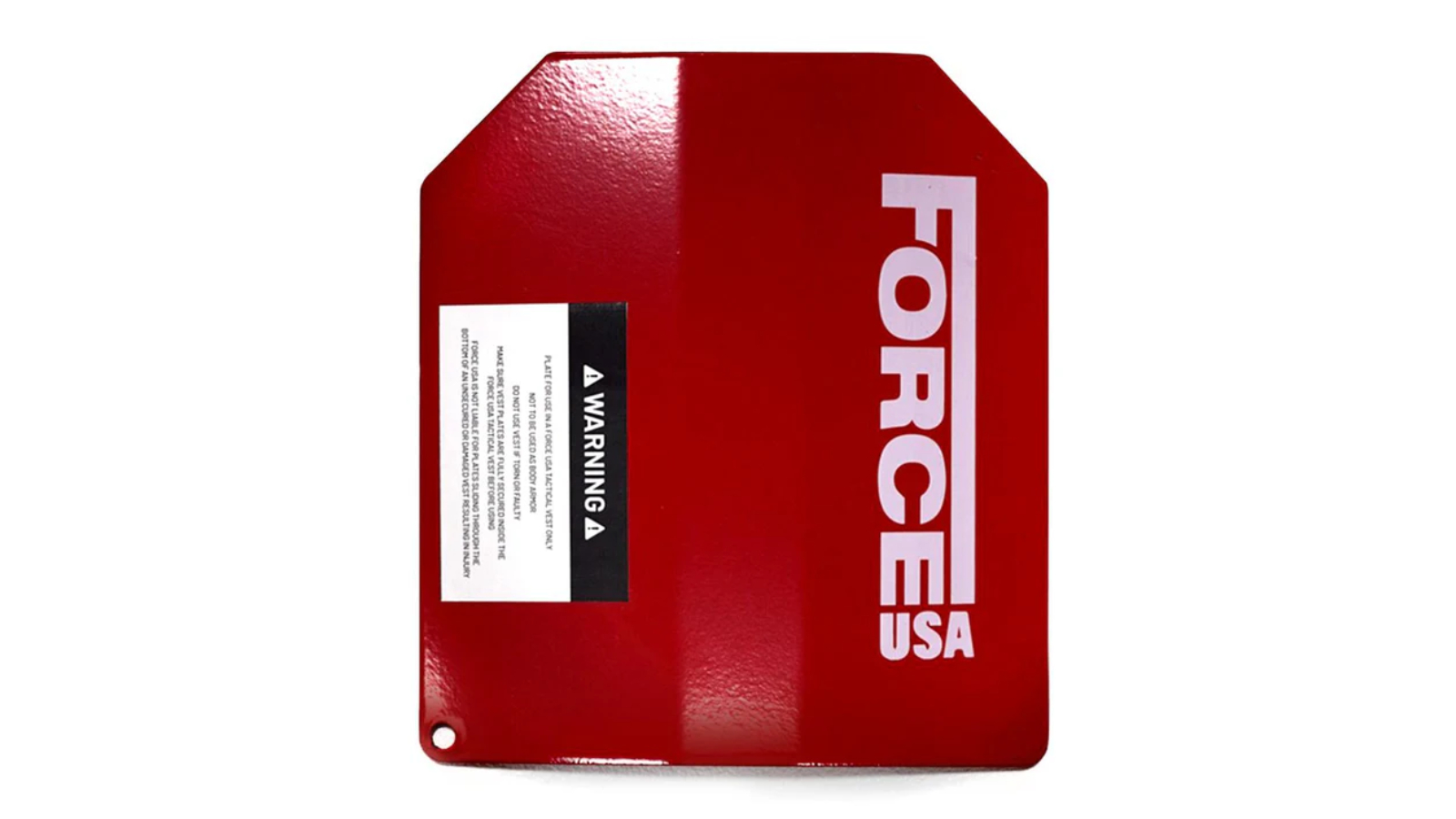 Force USA 2 Piece Curved Weight Vest Plate - 2kg