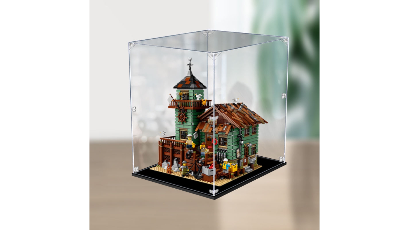 Easycase LEGO 21310 Ideas Old Fishing Store Acrylic Display Case