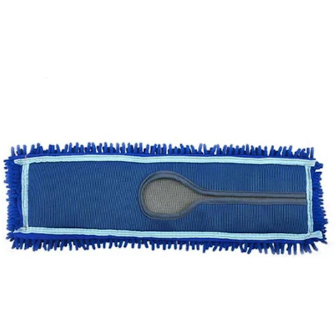 Soga Blue Rotating Dust Remover Cleaning Pad Microfiber Flat Floor Mop - 100 x 22cm