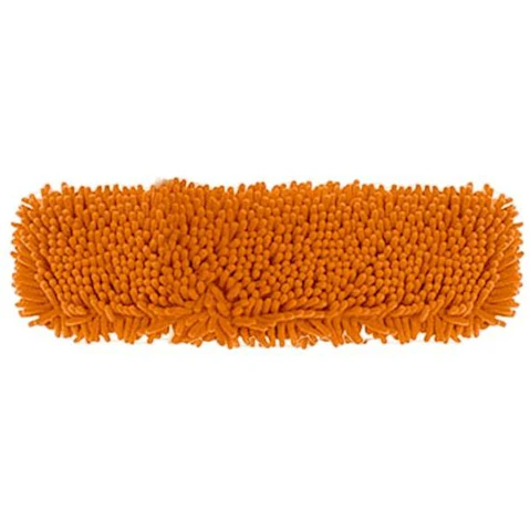 Soga Orange Rotating Dust Remover Cleaning Pad Microfiber Flat Floor Mop - 50 x 12cm