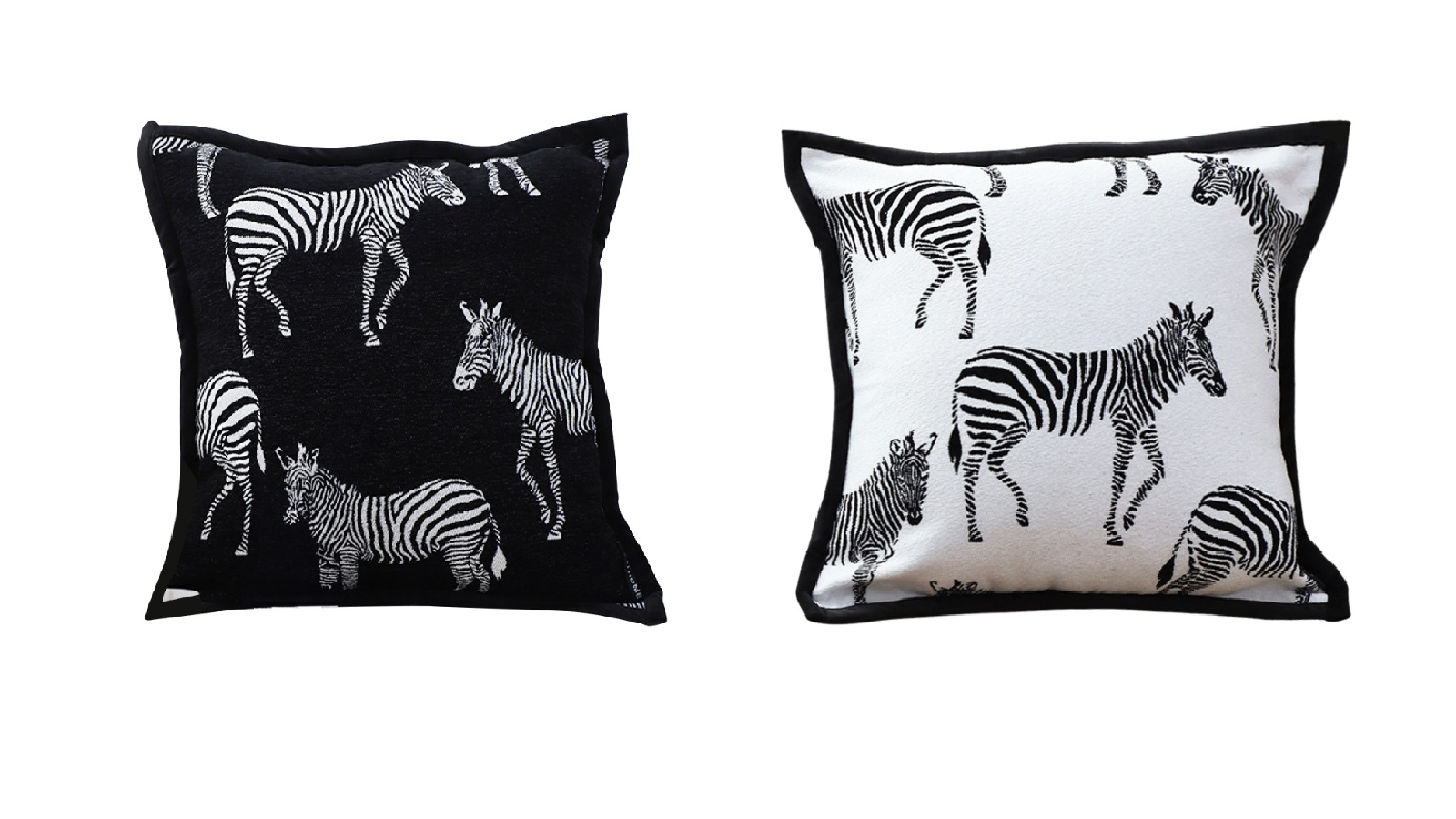 Soga 45cm Light Luxury Zebra Decorative Cushion