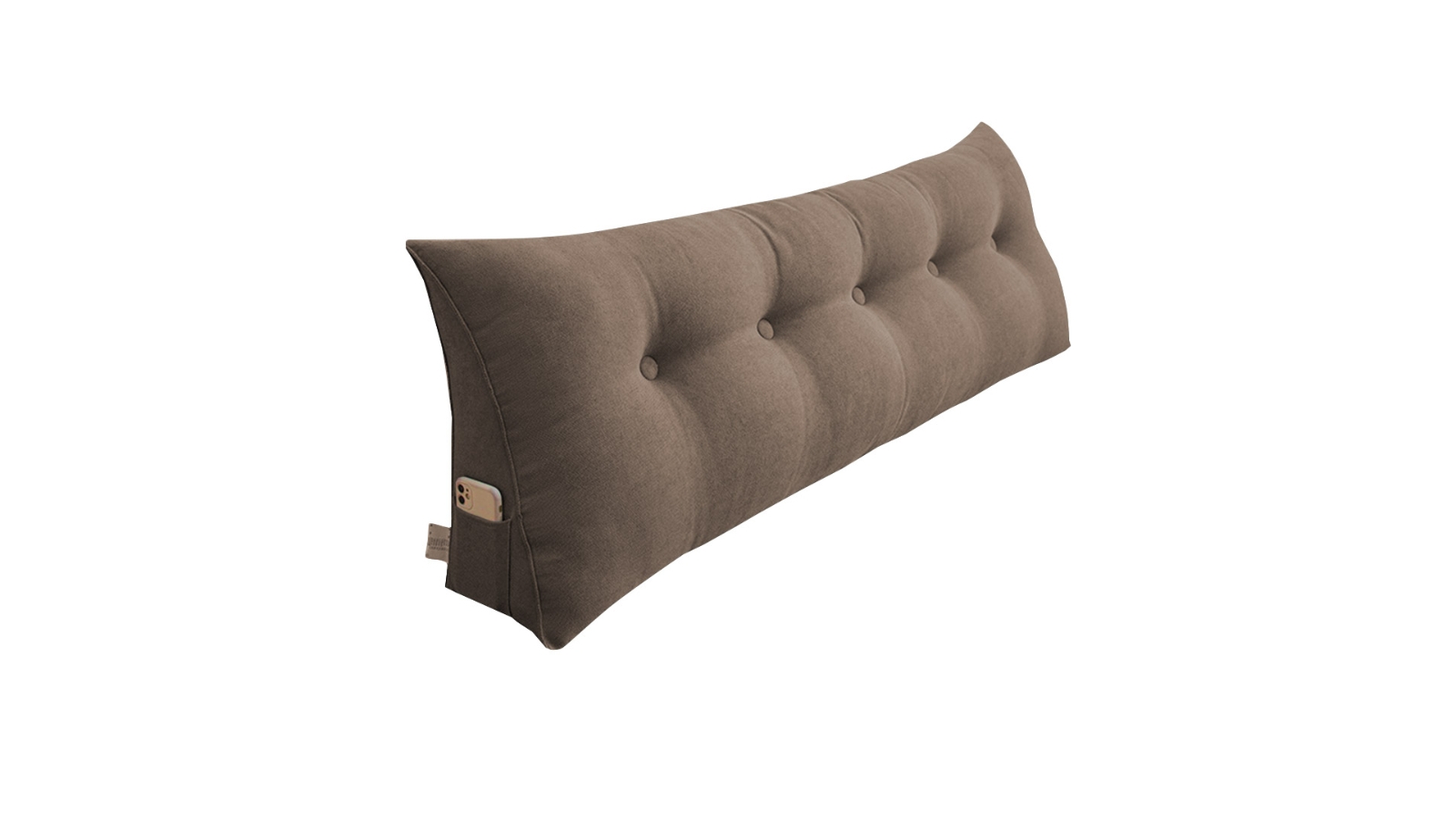 Soga Triangular Coffee Wedge Cushion Pillow - 100cm 