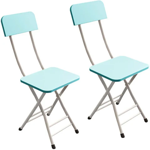 Soga Set of 2 Foldable Chair - Blue