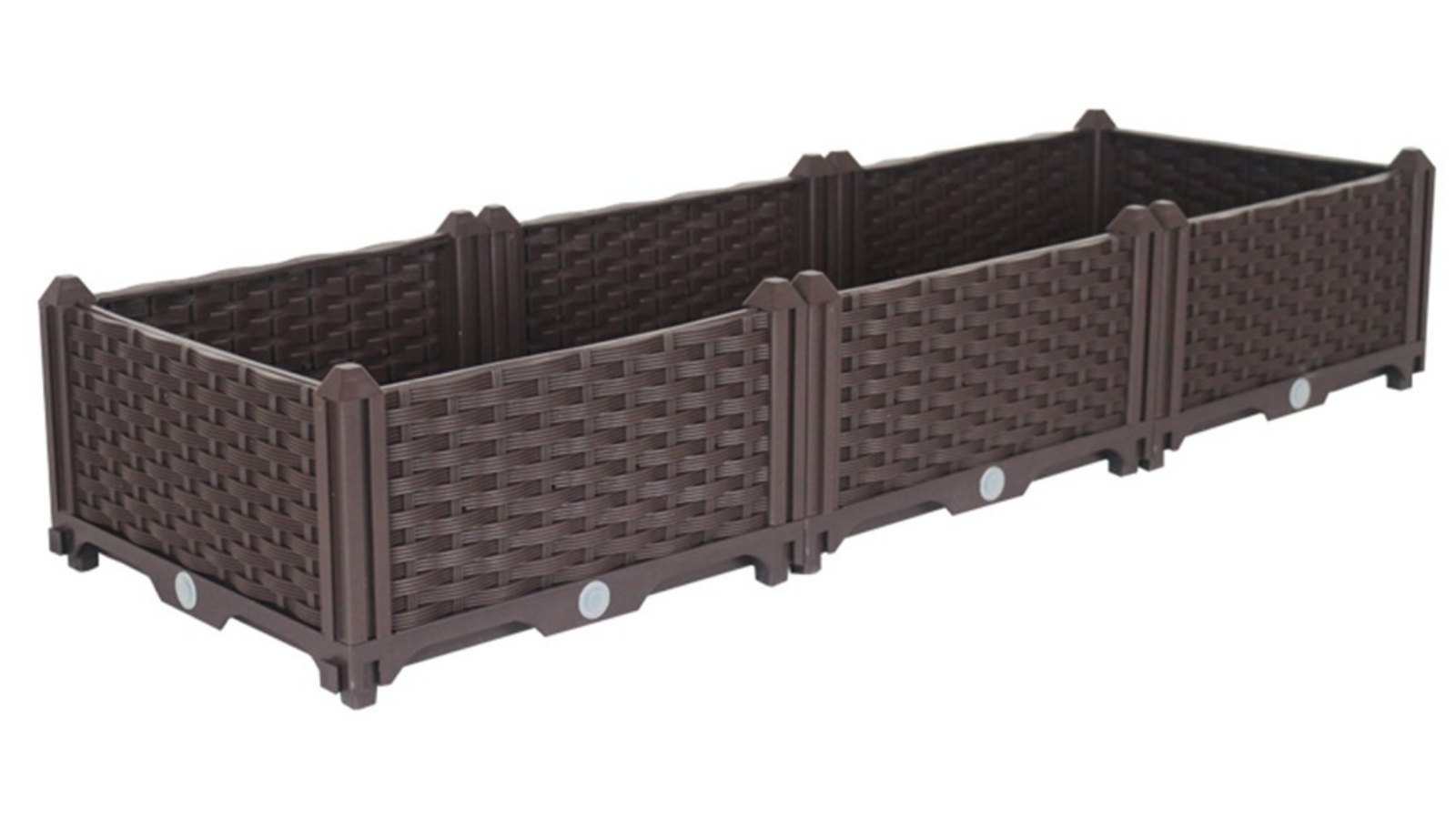 SOGA 120cm x 23cm Plastic Garden Planter Box