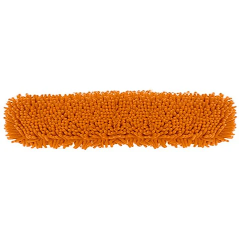 Soga Orange Rotating Dust Remover Cleaning Pad Microfiber Flat Floor Mop - 60 x 12cm