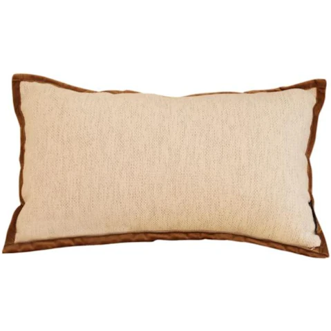 Soga Rectangular Vintage Decorative Beautiful Cover with Polyester Made Throw Pillow