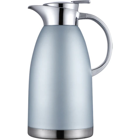 Soga 2.3 Litre Stainless Steel 3-Layer Insulated Vacuum Flask - Blue
