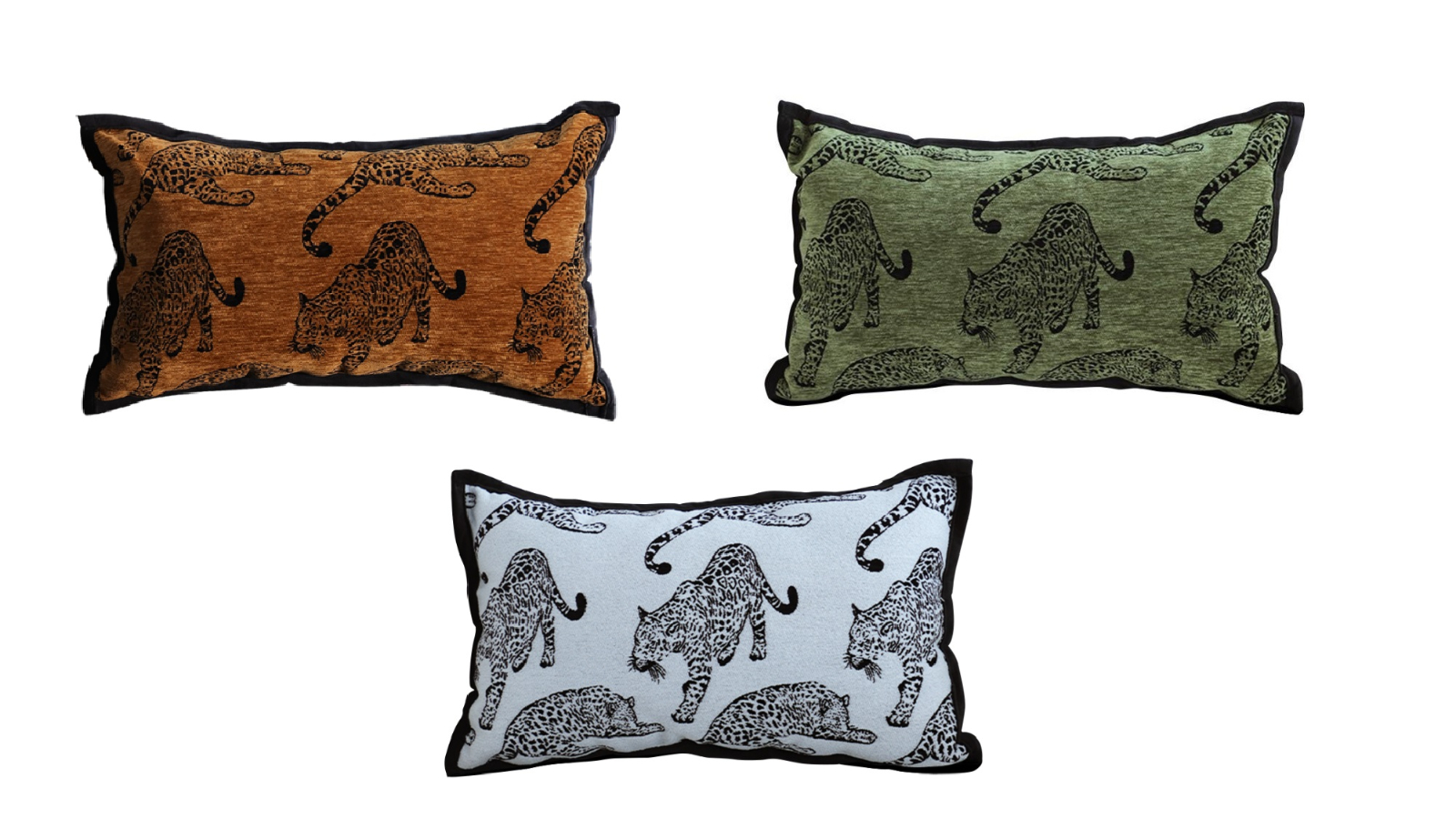 Soga 30cm Leopard Light Lumbar Decorative Cushion