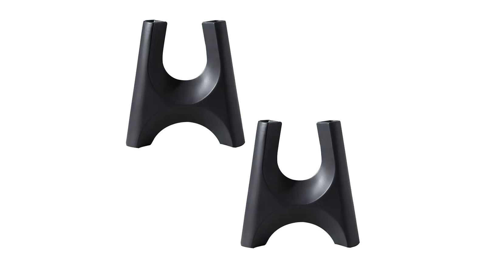 Soga 2 Piece 42 x 39cm Modern Minimalist Bottle Holder Cylindrical Stand and Plant Pot Ornament