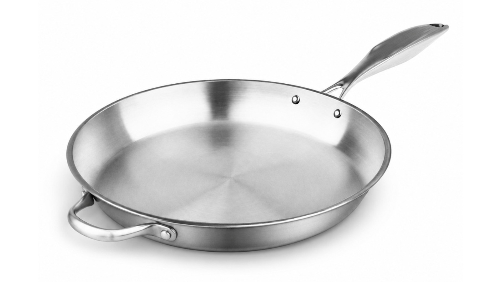 SOGA 36cm Stainless Steel Induction Fry Pan