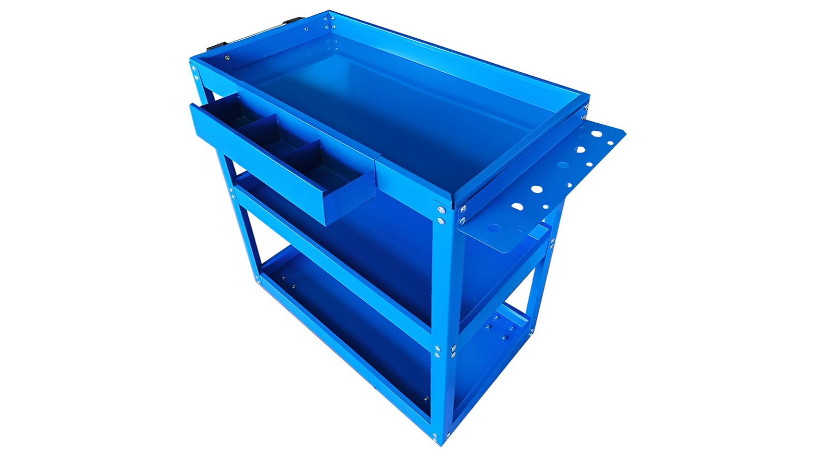 Soga 3-Tier Tool Storage Cart - Blue