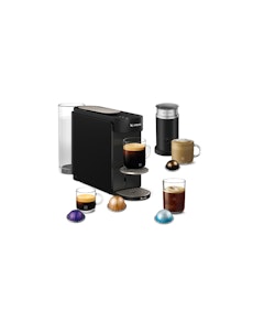 Nespresso Vertuo Up Capsule Coffee Machine with Milk Frother - Black