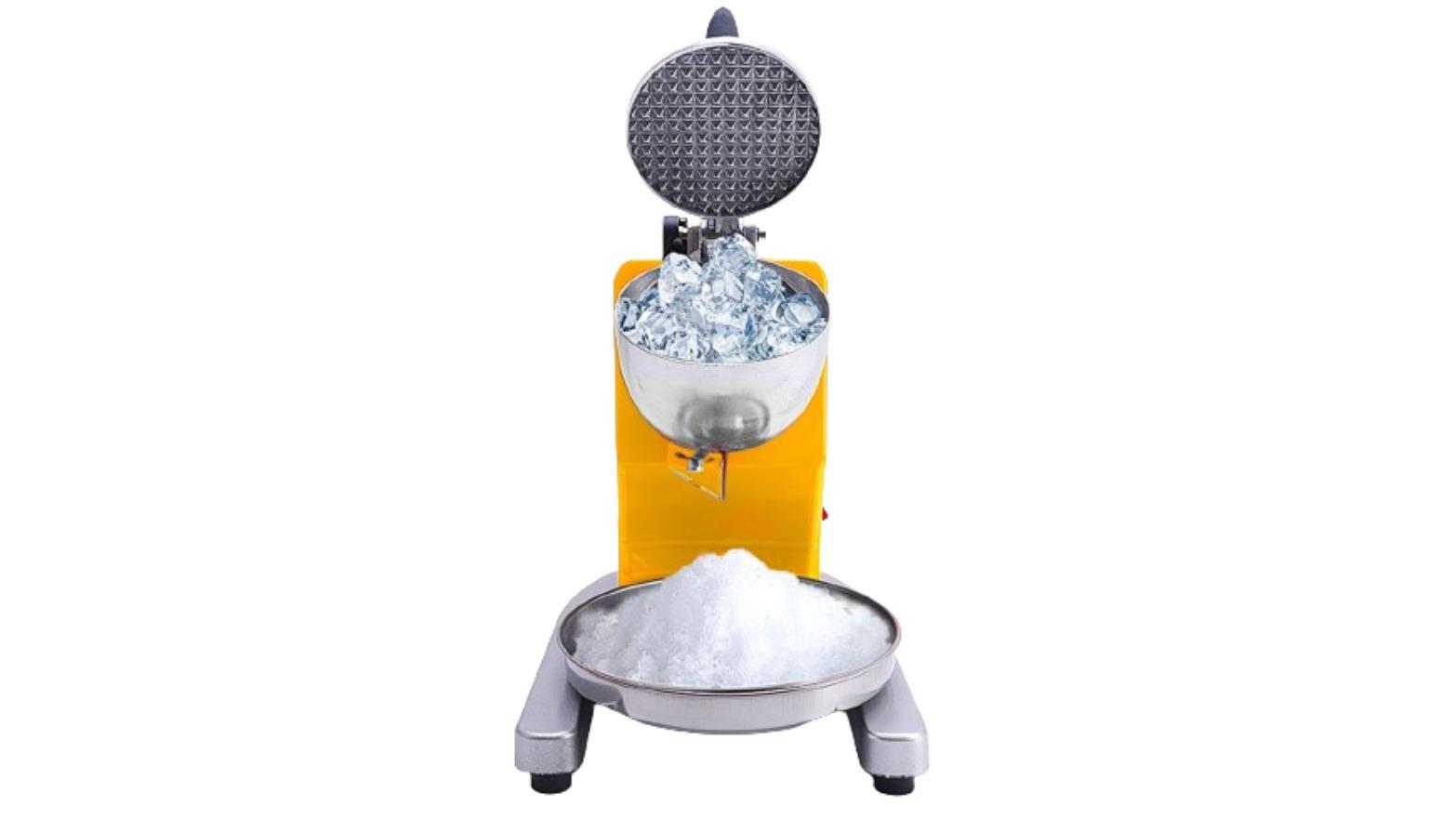 Soga 2X Ice Shaver Electric Stainless Steel Ice Crusher Slicer Machine