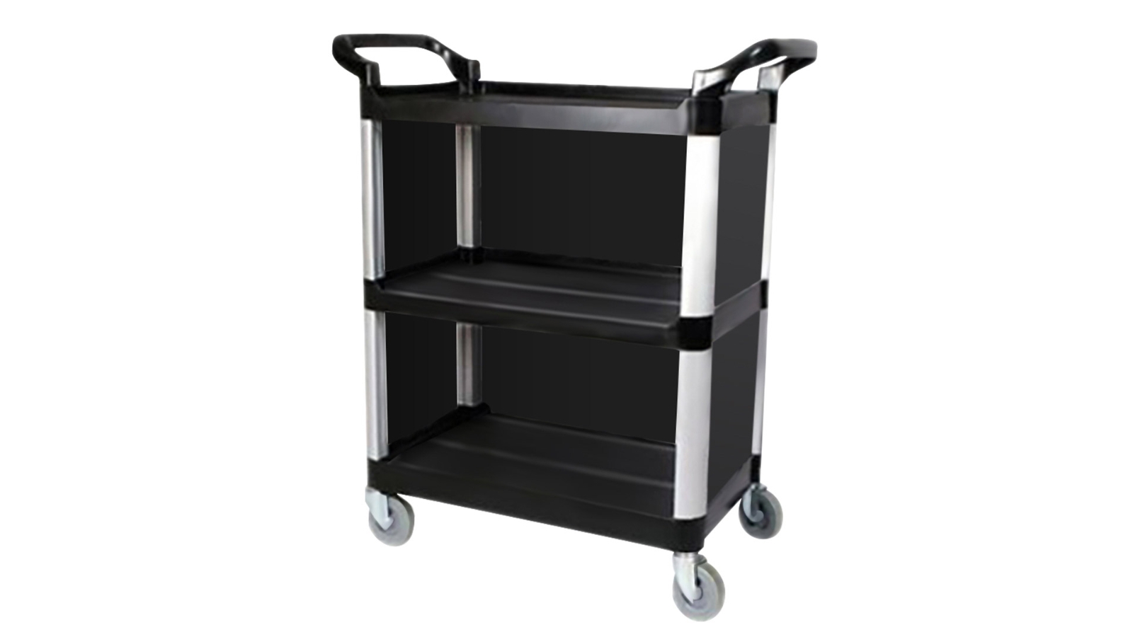 Soga 3 Tier Covered Food Cart Trolley - Large