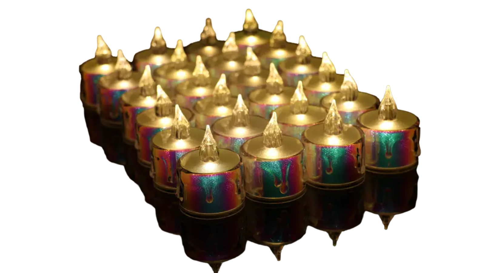 TM Set of 24 LED Radiant Glow Electronic Candle