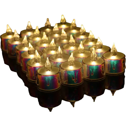 TM Set of 24 LED Radiant Glow Electronic Candle