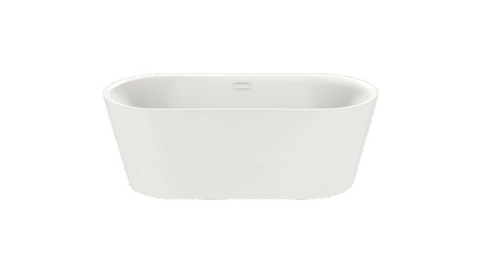 Kaldewei Meisterstuck Classic 1650 x 710mm Duo Oval with Overflow - Matte White