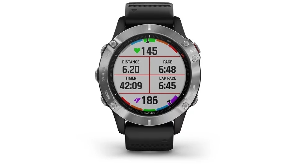 GARMIN FENIX 6 シルバー Silver Ceramic Stainless Steel Garmin Fenix 6 / 7 / 8 (47MM