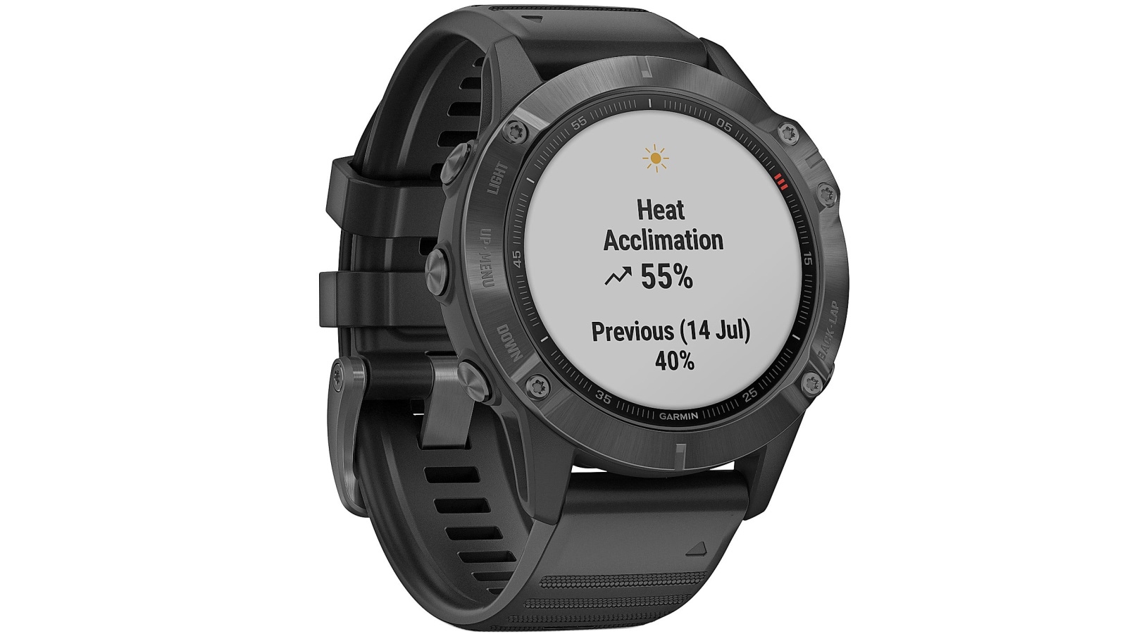 Garmin Fenix 6 Pro GPS Watch Black Case with Black Band
