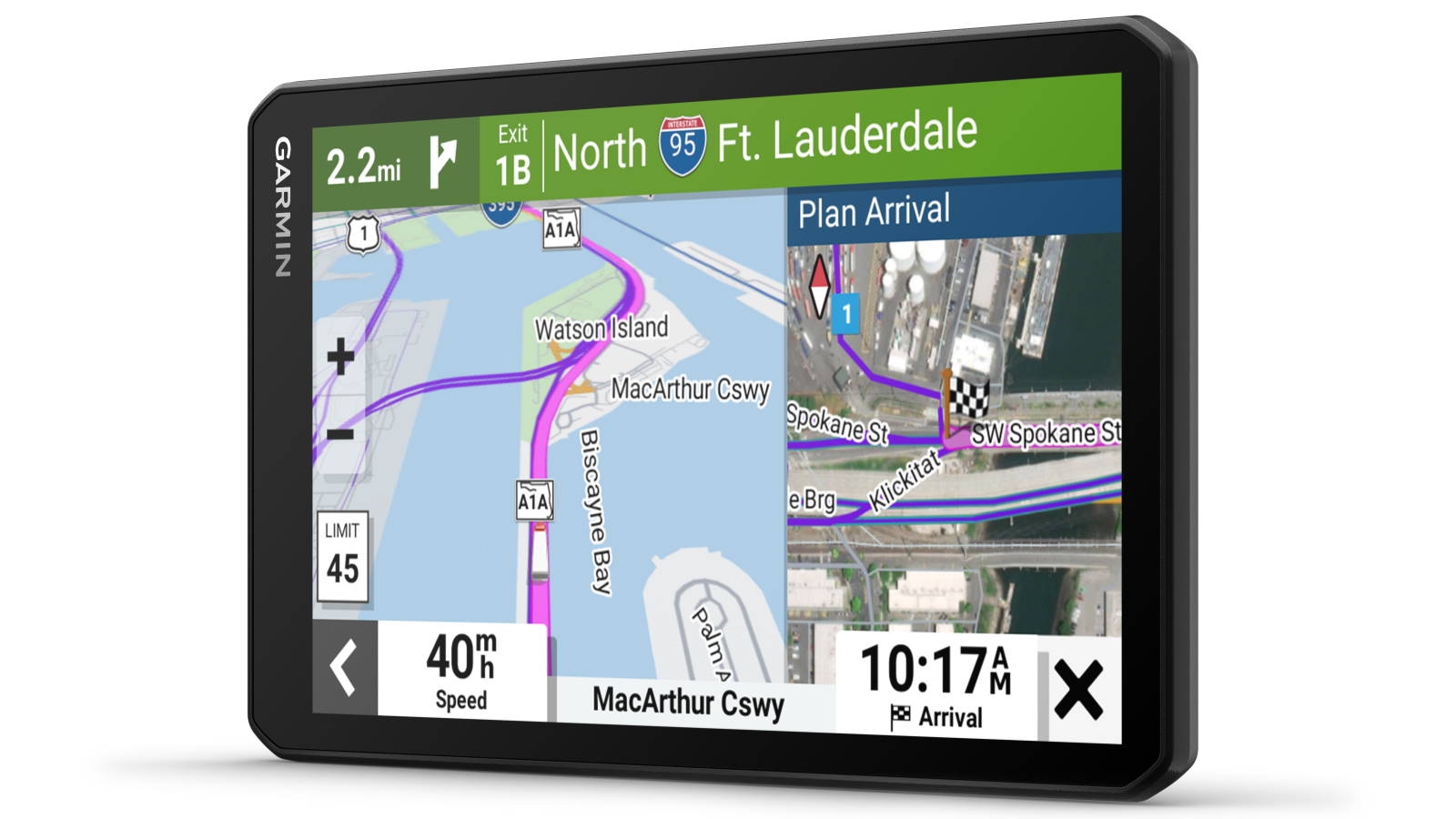 Garmin Dezl LGV710 7inch GPS Truck Navigator Harvey Norman