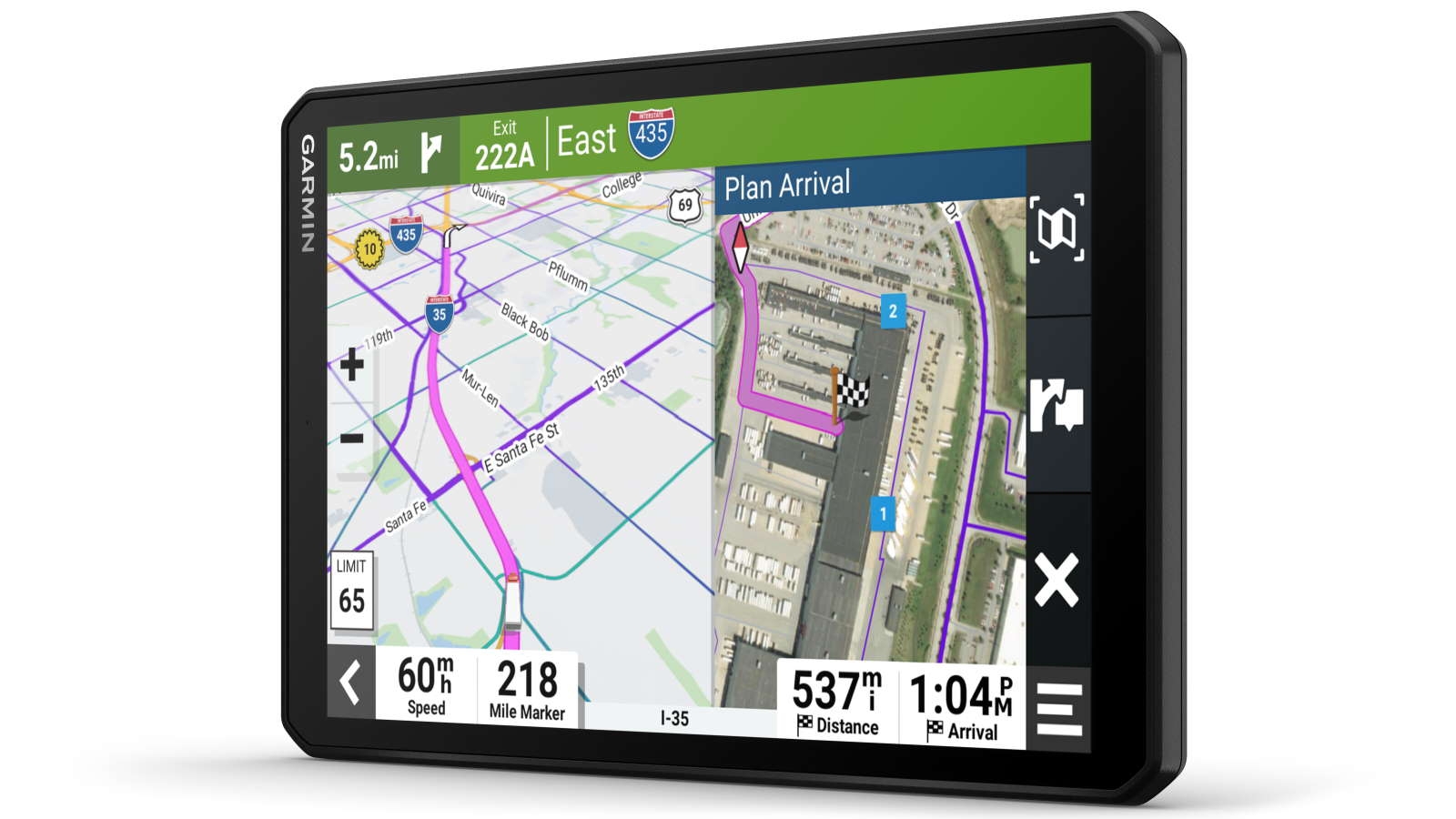 Garmin DEZL LGV810 8inch GPS Truck Navigator Harvey Norman