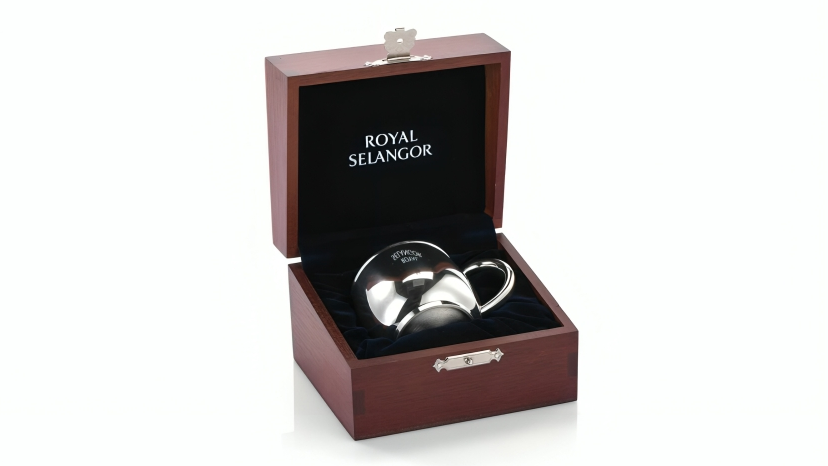 Royal Selangor Teddy Bears Picnic Swing Baby's Mug in Gift Box