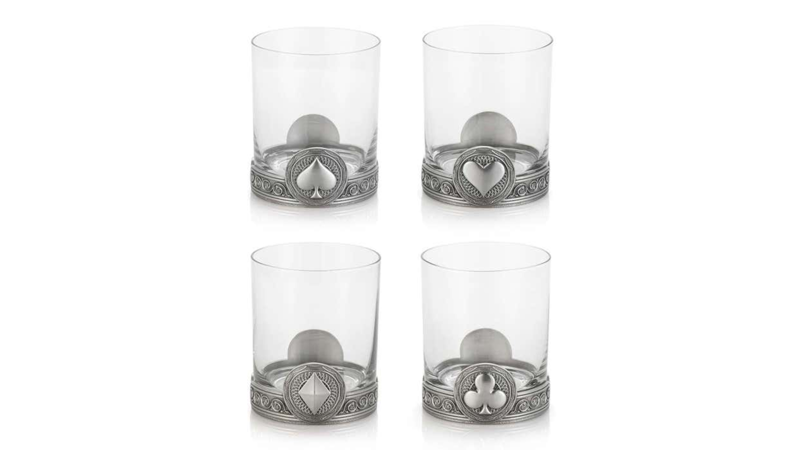 Royal Selangor Ace 4-Tumbler Set - 30cL