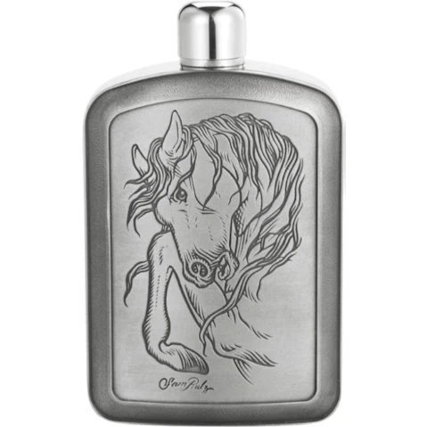 Royal Selangor 15cL Limited Edition Ink Rulz Stallion Hip Flask