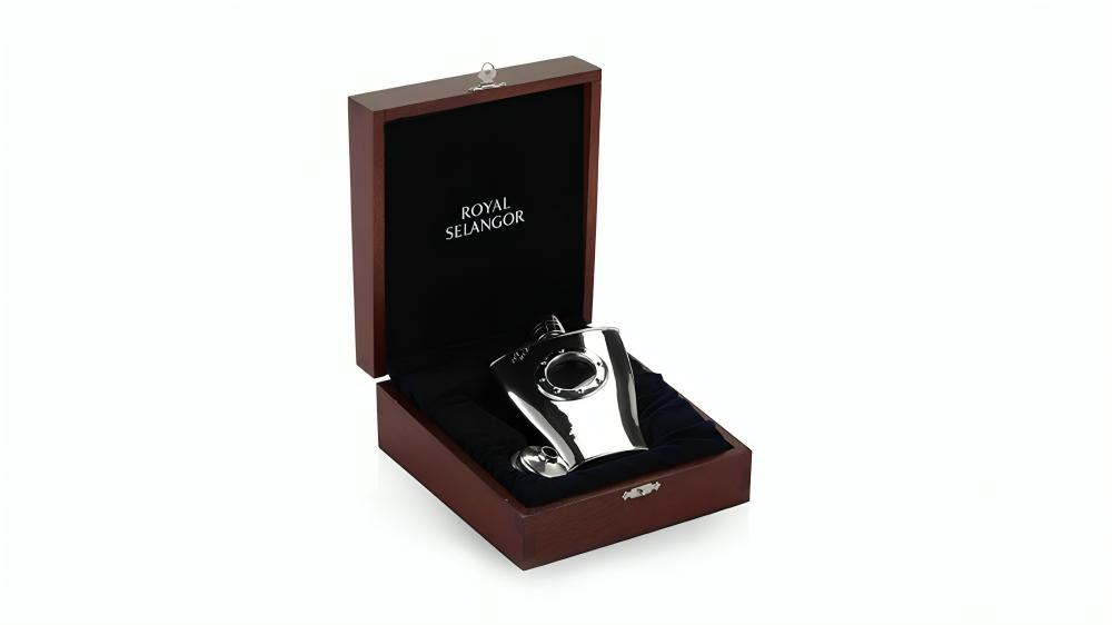 Royal Selangor Ship Hip Flask in Gift Box