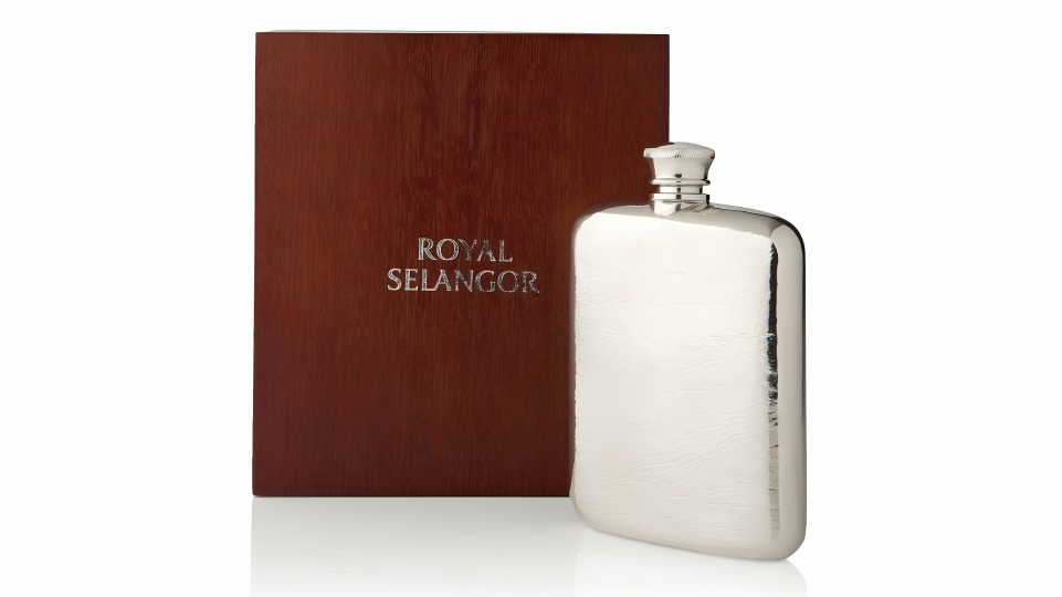 Royal Selangor Hip Flask in Gift Box