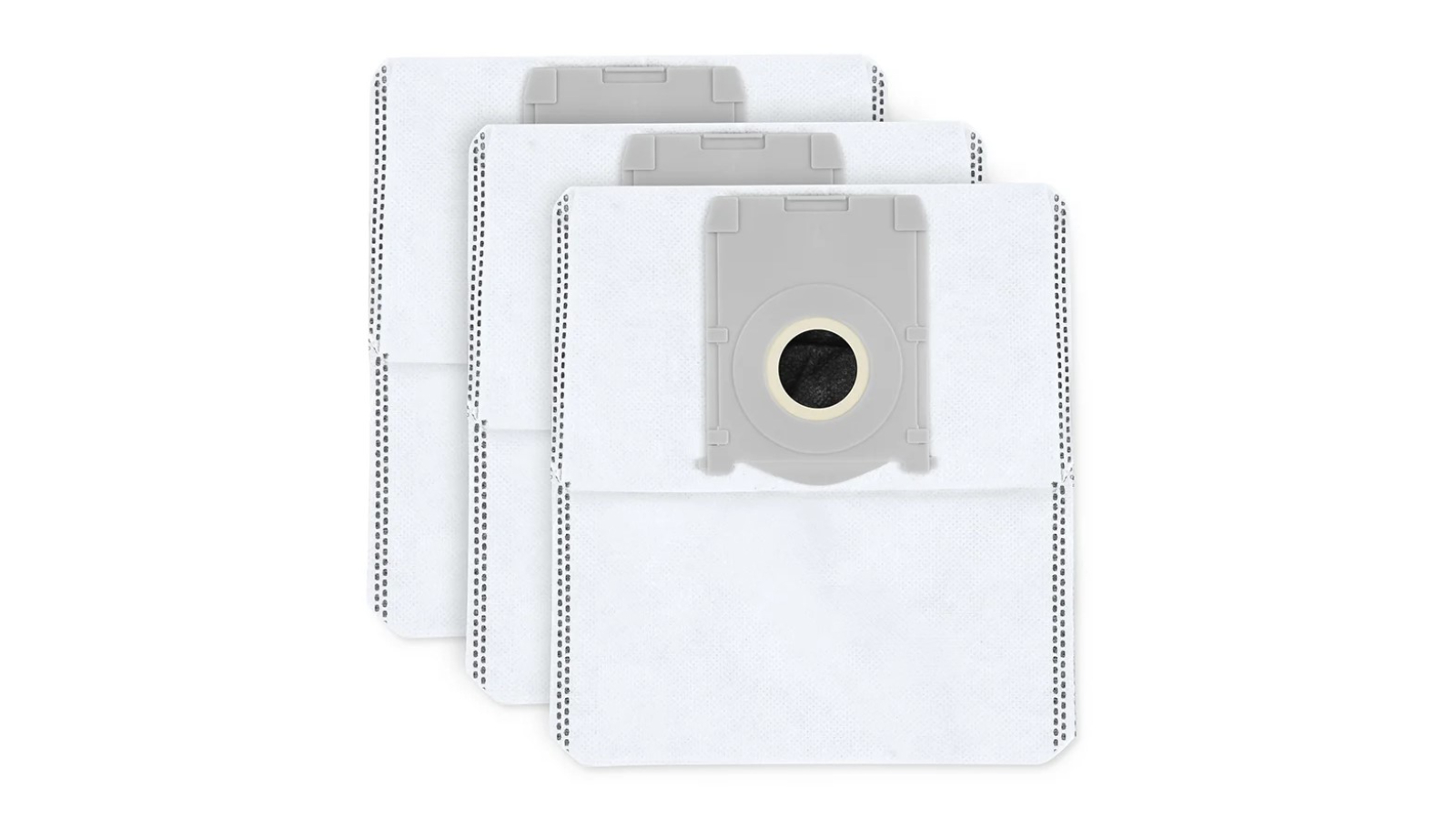 Ecovacs 3 Piece Antibac Dust Bag for T50 & X8 - White