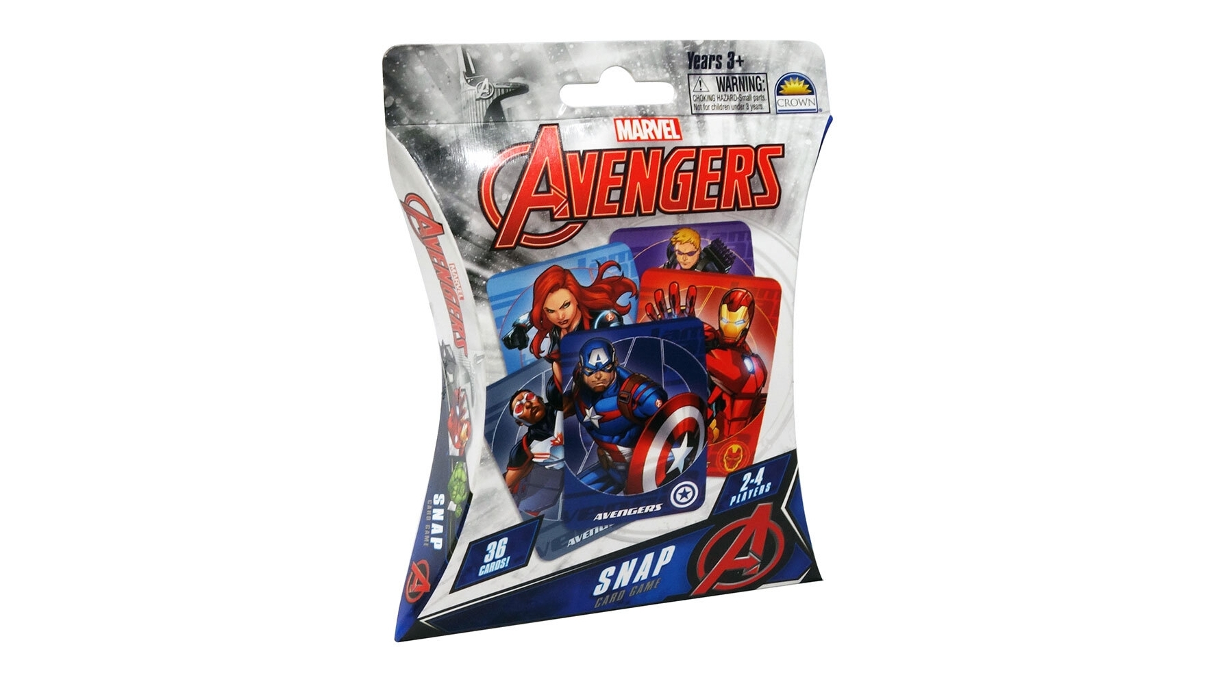 Marvel Avengers 36 Piece Snap Card Game