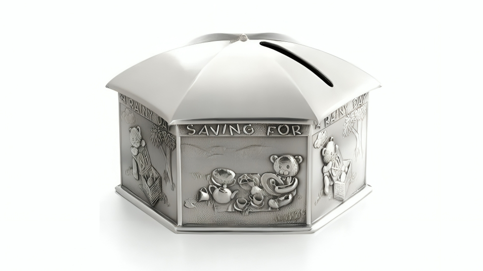 Royal Selangor Teddy Bears Picnic Rainy Day Coin Box