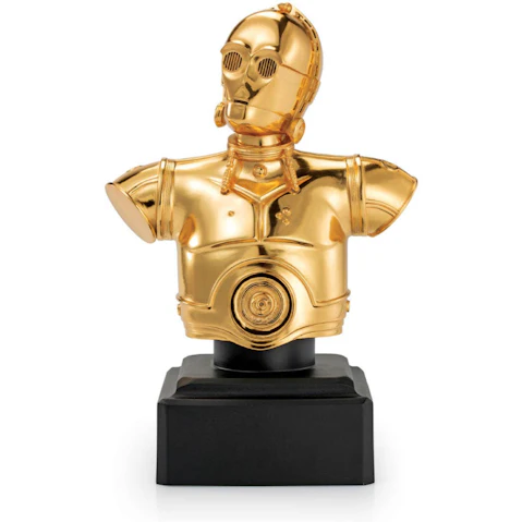Royal Selangor Limited Edition Star Wars C3PO Bust - Gilt