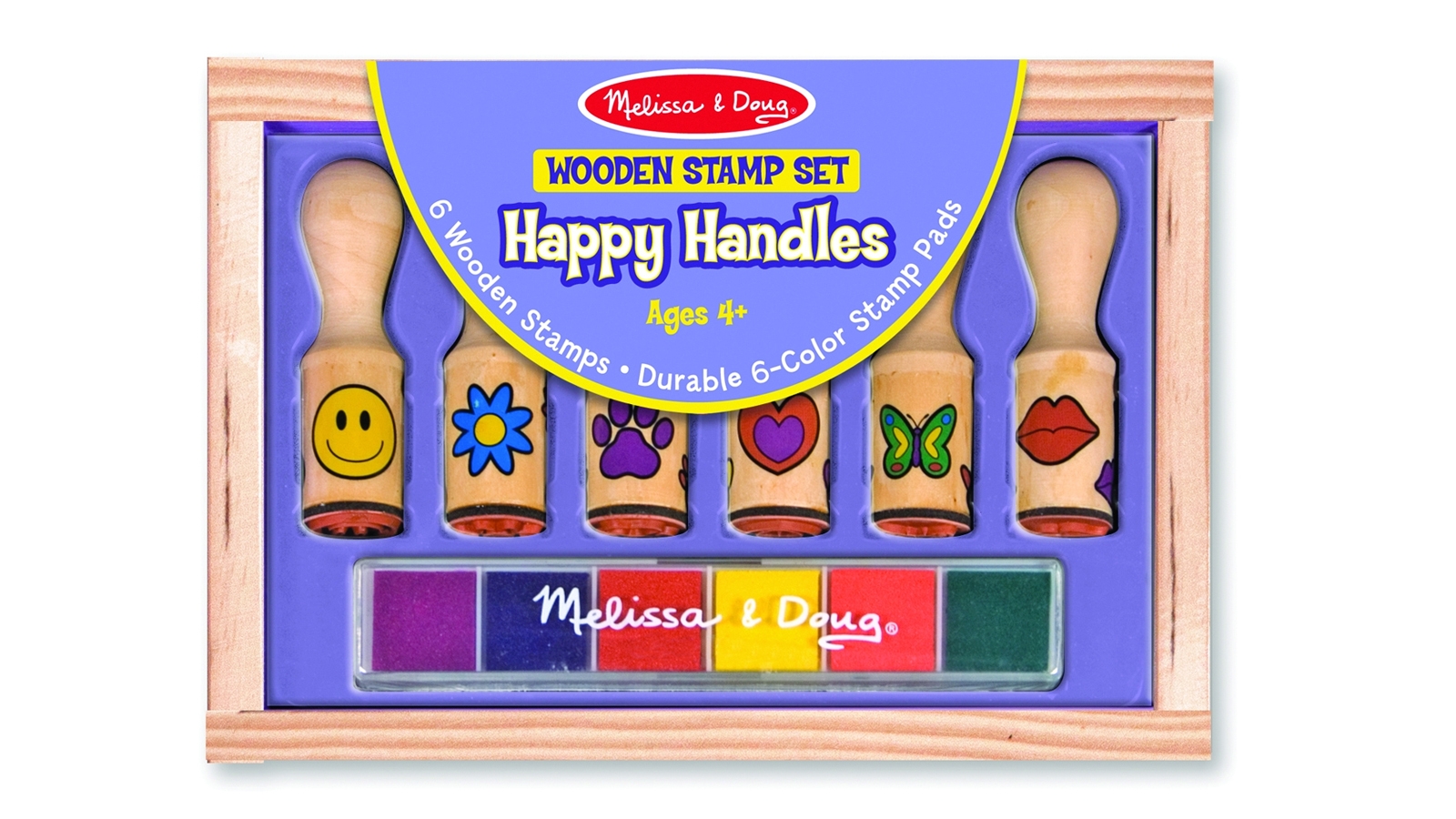 Melissa and Doug - Happy Handle Stamp Set