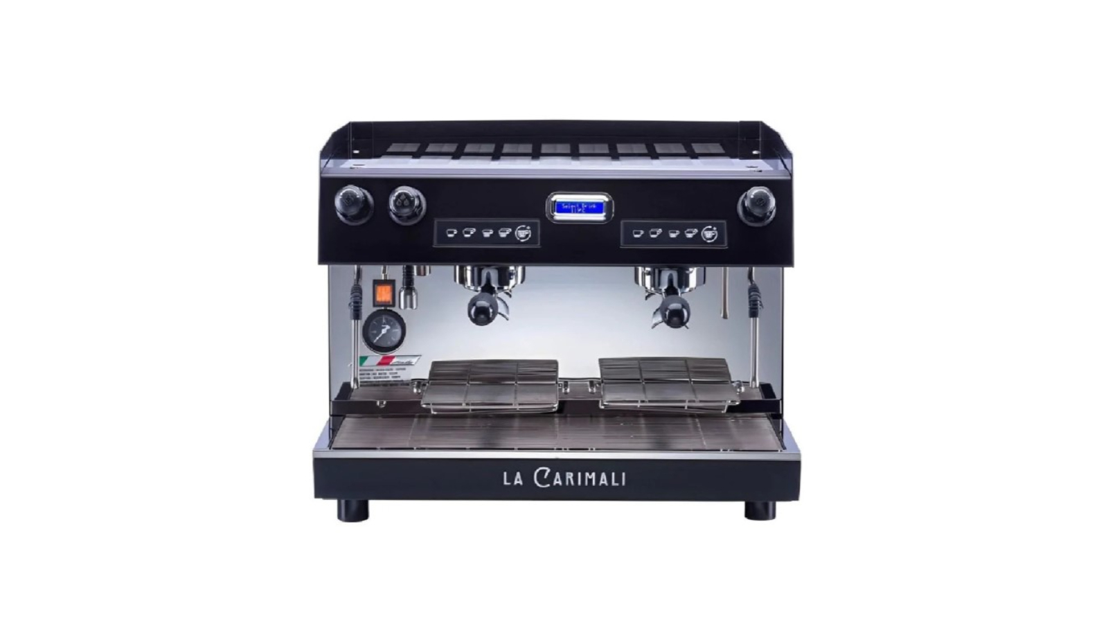 La Carimali Nimble 2 Group Commercial Manual Coffee Machine - Black