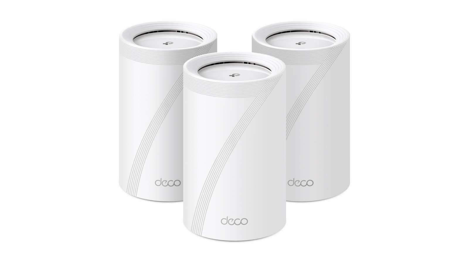 TP-Link Pack of 3 Deco BE11000 Whole Home Mesh Wi-Fi 7 System