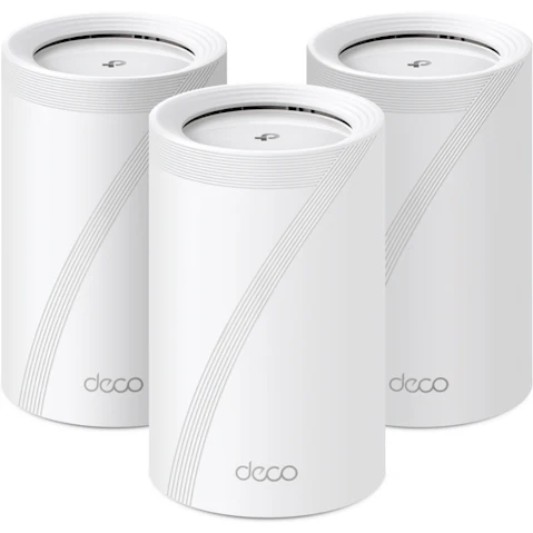TP-Link Pack of 3 Deco BE11000 Whole Home Mesh Wi-Fi 7 System