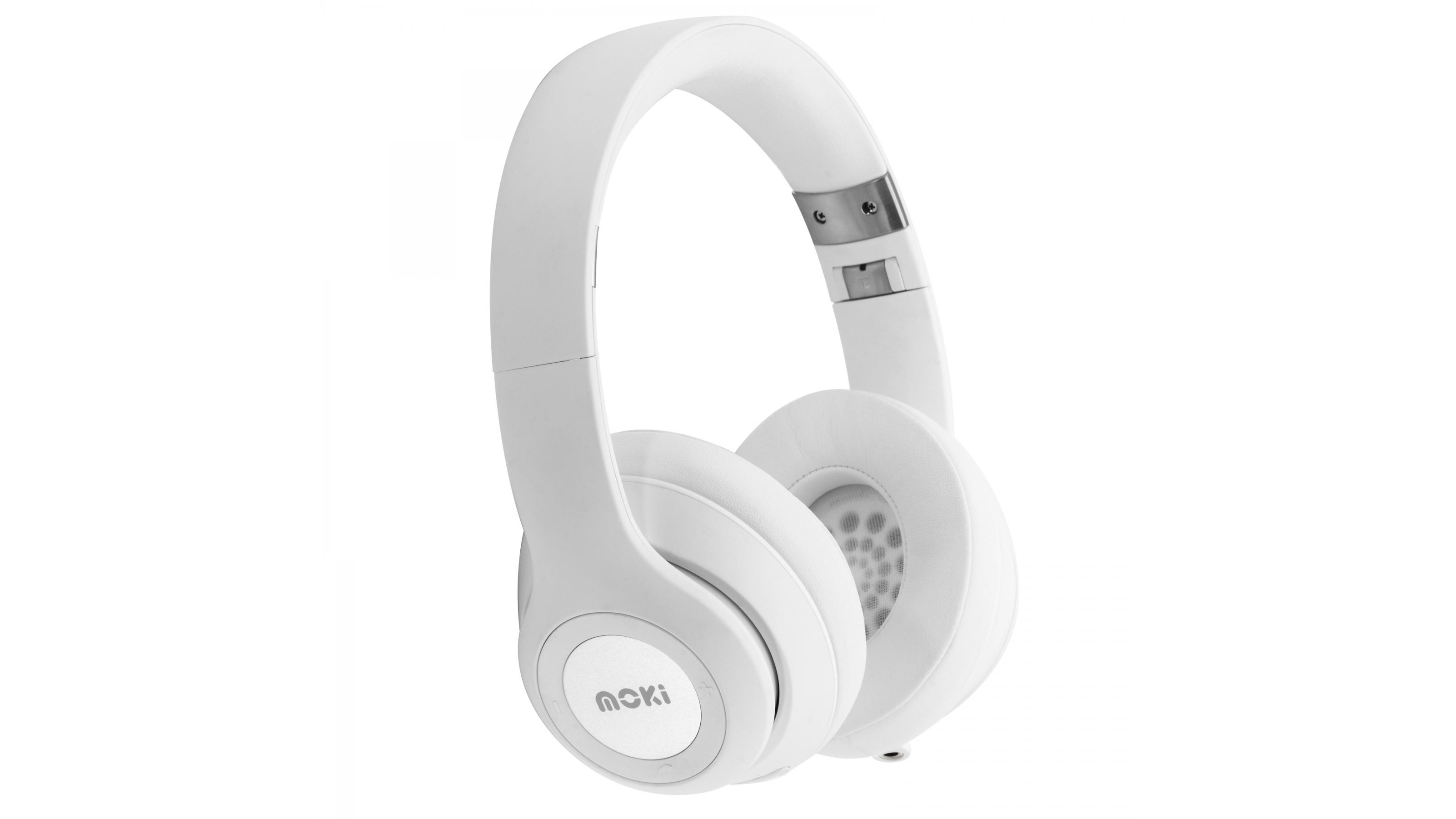 Moki Katana Bluetooth Headphones - White