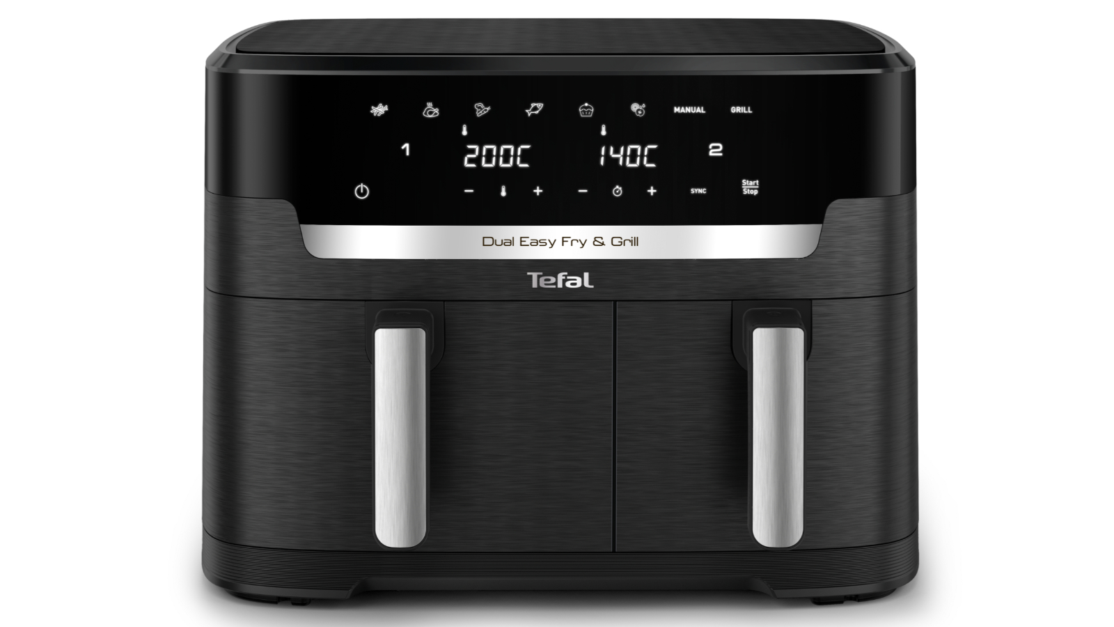Tefal 11L Dual Easy Fry and Grill Air Fryer